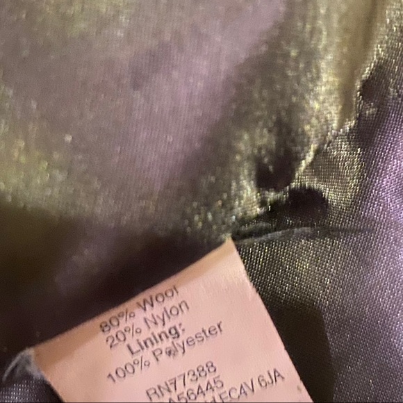 J.CREW WOOL NAVY BLACK Nautical TOGGLE COZY LONG Coat GORG CLASSY - Picture 14 of 16